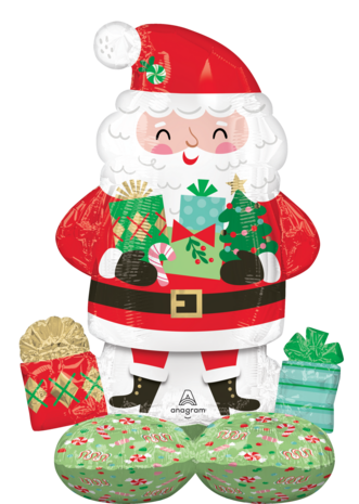 Mooideco - Jolly Old Santa - AirLoonz Junior - Christmas - 37 inch - P55 - Anagram Balloons