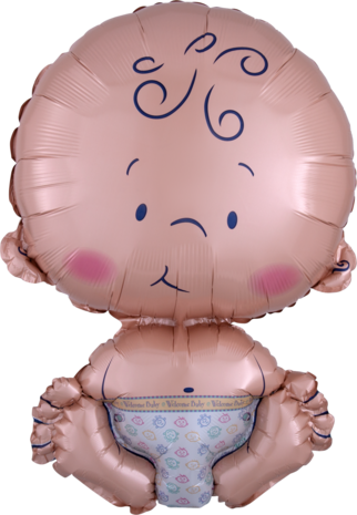 Mooideco - Welcome Baby - Supershape - Everyday - 24 inch - P30 - Anagram Balloons