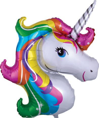 Mooideco - Rainbow Unicorn - 33 inch - Anagram balloons