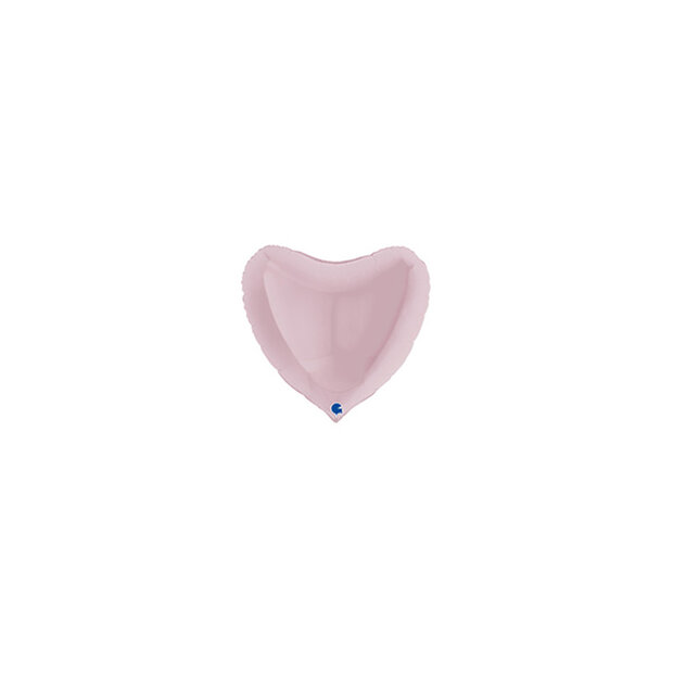 Mooideco - Heart Pastel Pink - 4 inch - Grabo - 10 stuks 