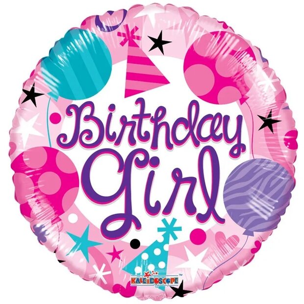 Mooideco - Birthday Girl - 18 inch - Kaleidoscope (1)