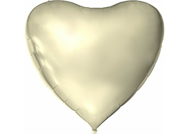 Mega Hartballon - Folie - Ivory- 68 inch (1)