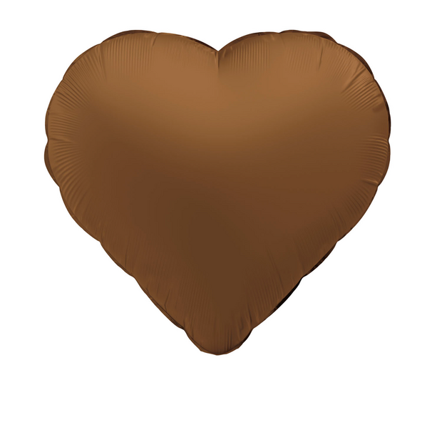 Mooideco - Heart - Chocolate - 18 inch - Folat