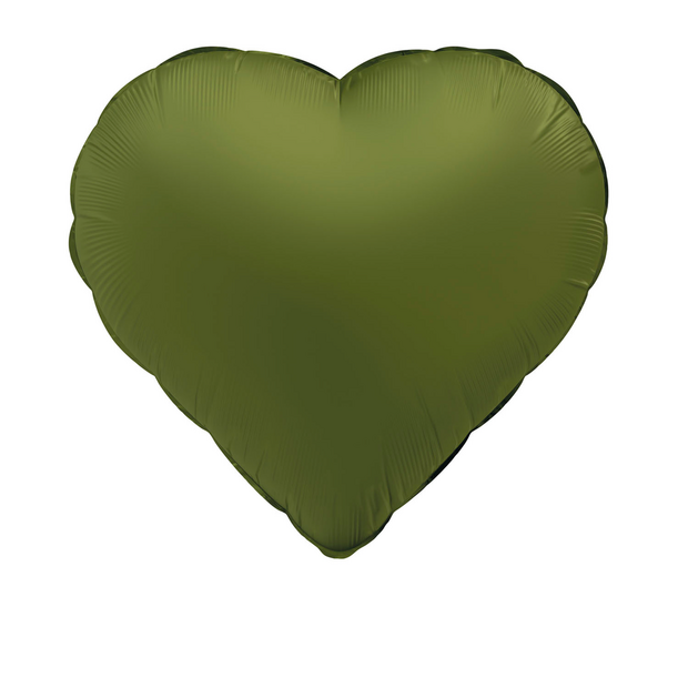 Mooideco - Heart - Olive Green - 18 inch - Folat