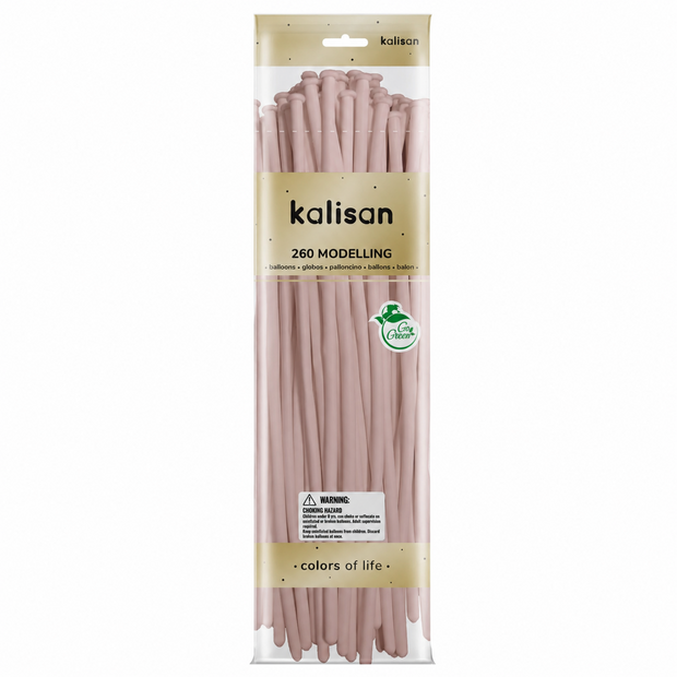 Mooideco - 260 - Standard Pink Blush - Nozzle up - Kalisan balloons