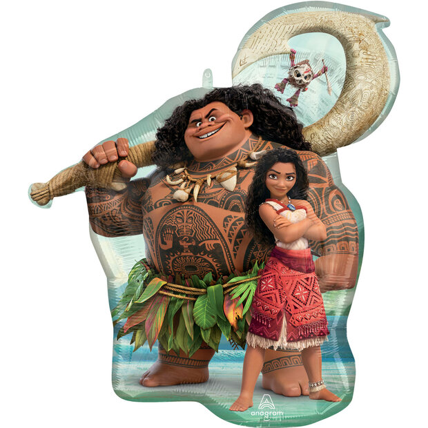 Mooideco - Moana &amp; Maui - Disney - 26 inch - P38 Anagram balloons