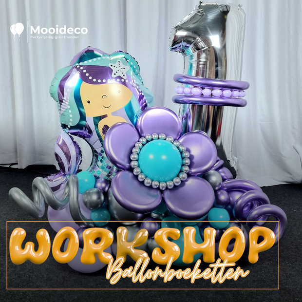 Workshop Ballonboeketten - 13 December 2026 - 10:00 / 16:00