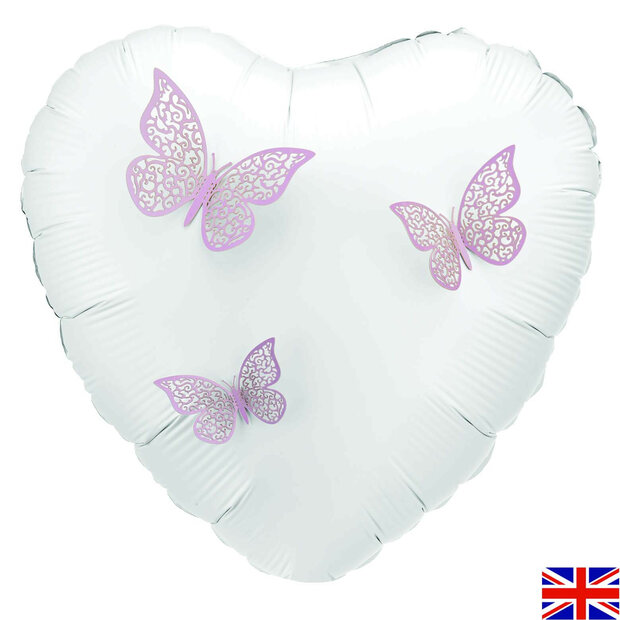 3D Adhesive Butterflies - Soft Lavender - Oaktree (12)