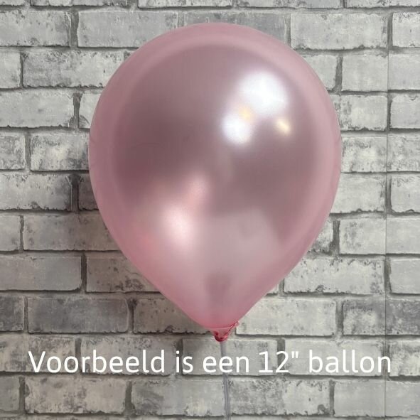 Mooideco - Kalisan ballonnen Pearl Pink - 12 inch
