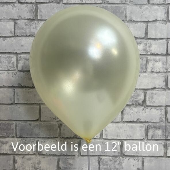 Mooideco - Kalisan ballonnen Pearl Lemon - 5 inch