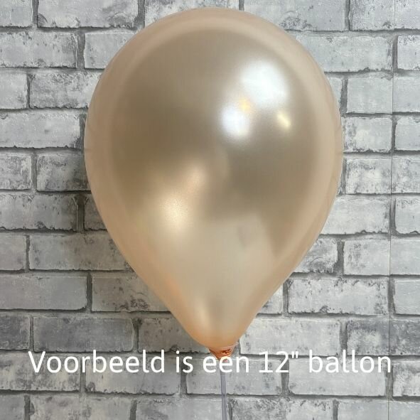 Mooideco - Kalisan ballonnen Pearl Salmon - 5 inch