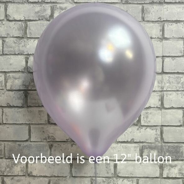 Mooideco - Kalisan ballonnen Pearl Lilac - 12 inch