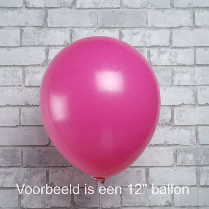 Mooideco - 260 - Standard Fuchsia - Nozzle up - Kalisan balloons