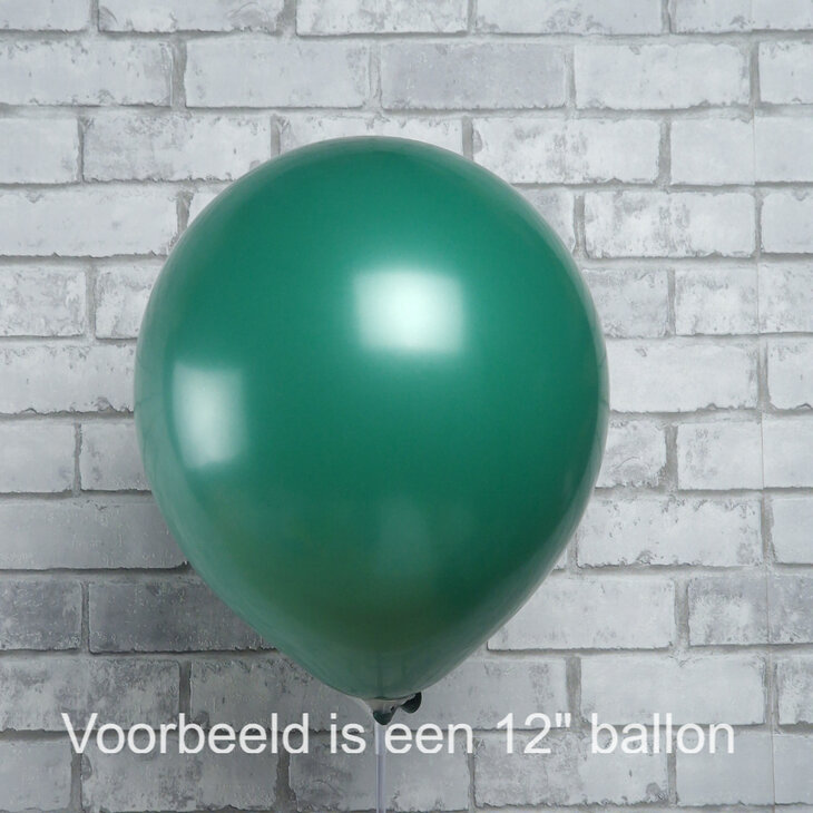 Mooideco - 260 - Standard Dark Green - Nozzle up - Kalisan balloons