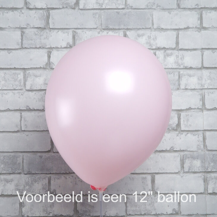 Mooideco - 260 - Standard Light Pink - Nozzle up - Kalisan balloons
