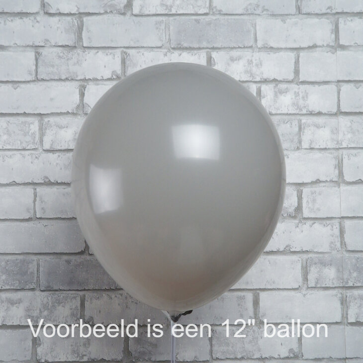 Mooideco - 260 - Standard Grey - Nozzle up - Kalisan balloons
