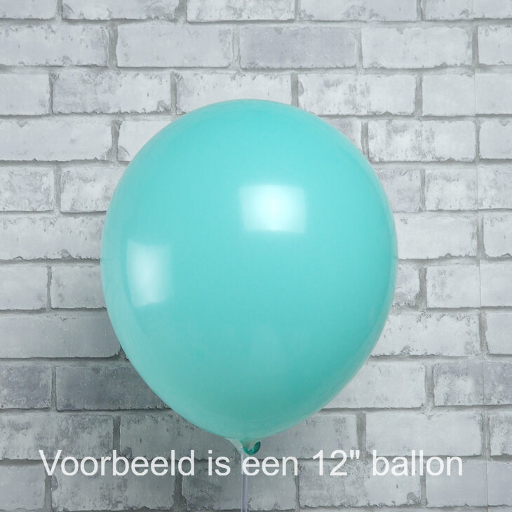 Mooideco - 260 - Standard Sea Green - Nozzle up - Kalisan balloons