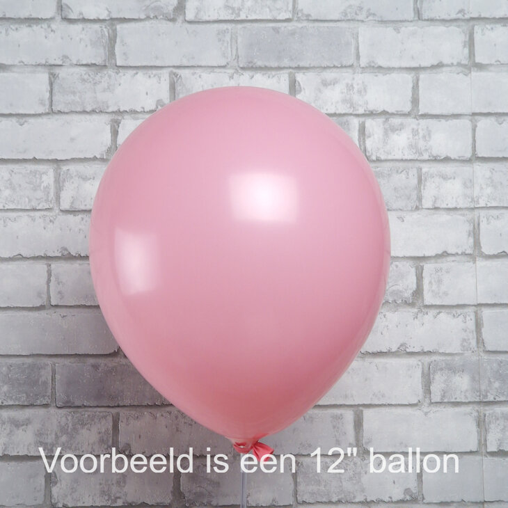 Mooideco - 260 - Standard Flamingo Pink - Nozzle up - Kalisan balloons
