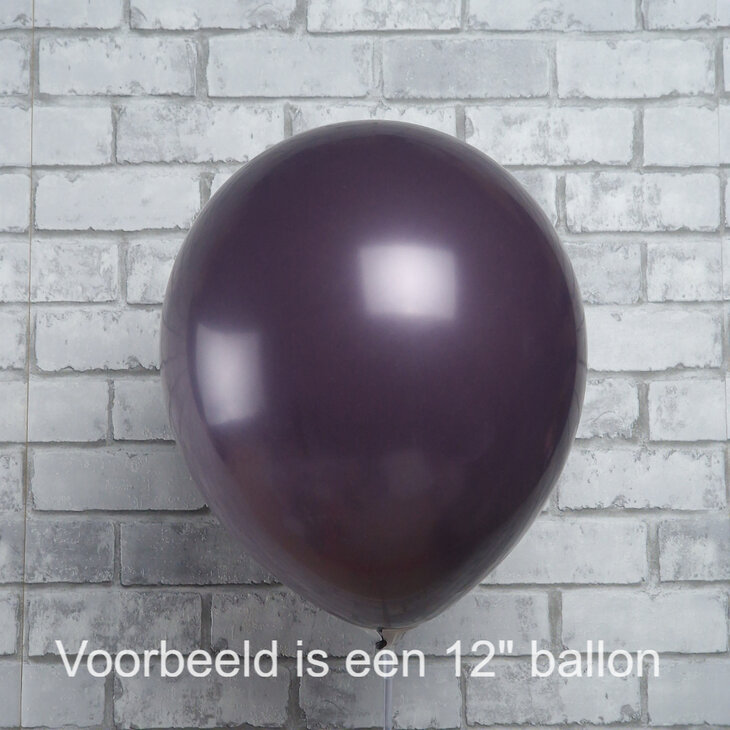 Mooideco - 260 - Standard Plum - Nozzle up - Kalisan balloons