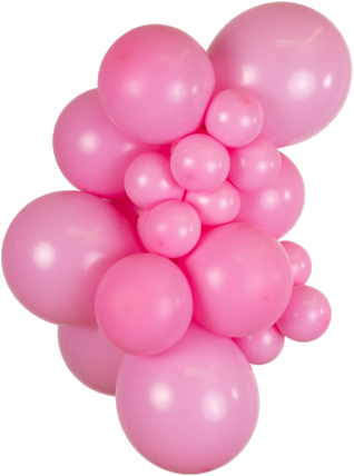 Mooideco - Project pack - Organic balloons - Candy Pink - Kalisan balloons