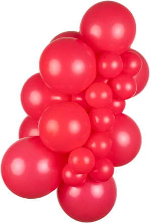 Mooideco - Kalisan Standard Magenta Pink - 5 inch ballonnen