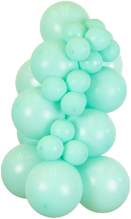 Mooideco - Kalisan Standard Sea green - 24 inch ballonnen