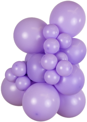 Mooideco - Kalisan Standard Lilac - 24 inch ballonnen