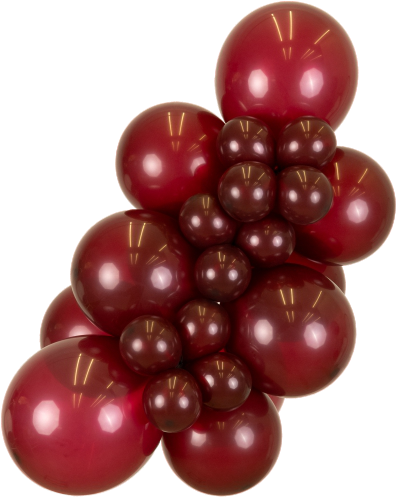 Mooideco - R12 - Crystal Burgundy - Kalisan (100)