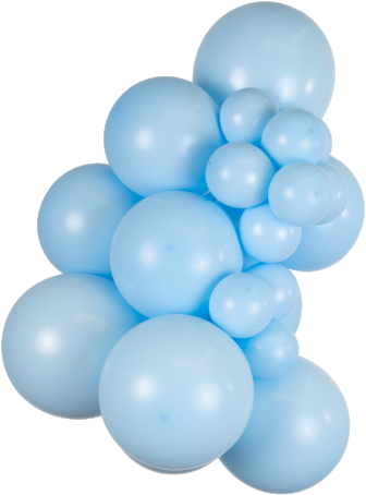 Mooideco - K-Link 12 inch - Macaron Blue - Kalisan (50)