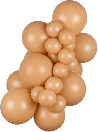 Mooideco - Kalisan Retro Desert Sand - 5 inch ballonnen