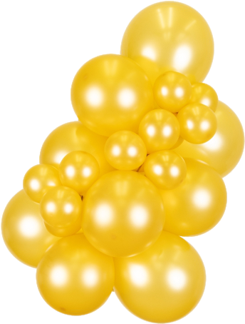 Mooideco - Kalisan ballonnen Metallic gold - 18 inch