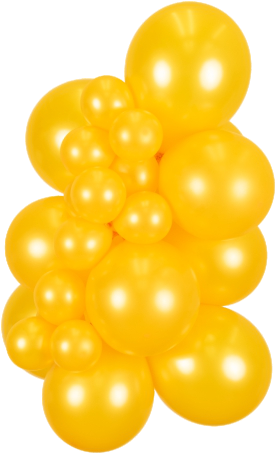 Mooideco - Kalisan ballonnen Metallic Goldenrod - 12 inch