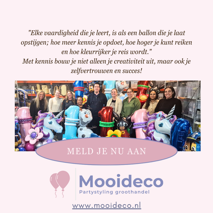 Workshop Ballonboeketten - 13 December 2026 - 10:00 / 16:00