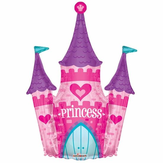 Mooideco - Folie ballon prinsessen kasteel