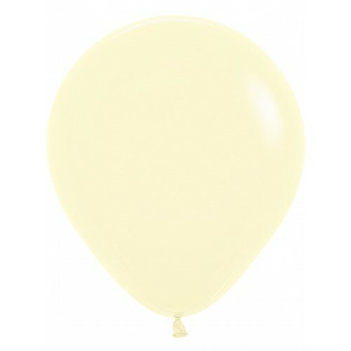 Mooideco - Pastel matte geel - 18 inch