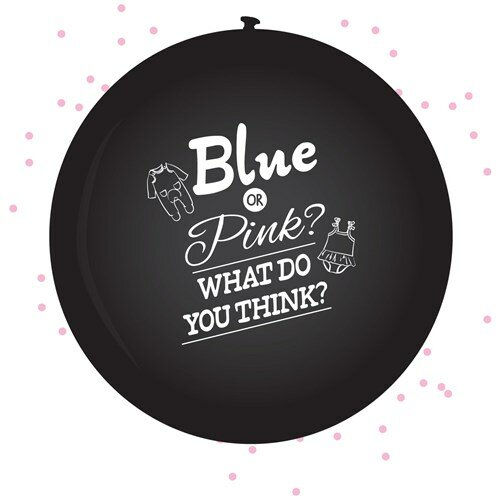 Mooideco - Blue or Pink What do you Think? - MEISJE - 24 inch - Haza