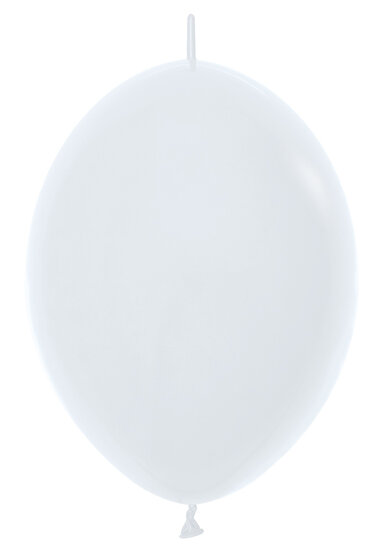 Mooideco - Link-O-Loons - 12 inch - White - 005 