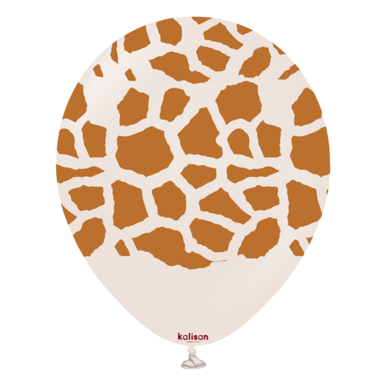 Mooideco - Safari giraffe - White Sand - 12 inch - 25 stuks - Kalisan 