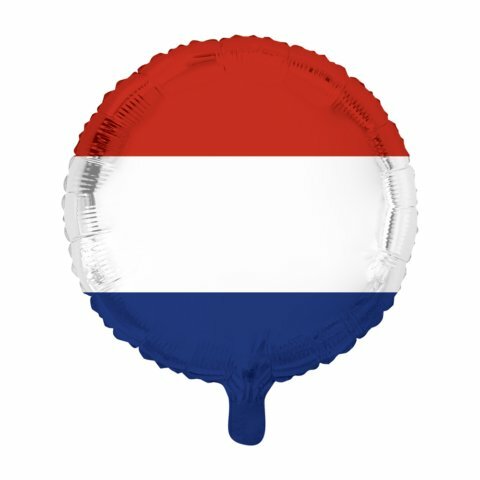 Vlag  Nederland - 18 inch - Rond - WFP (1)