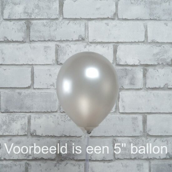 Sempertex echte kleur, real life colour Sempertex Pearl Silver