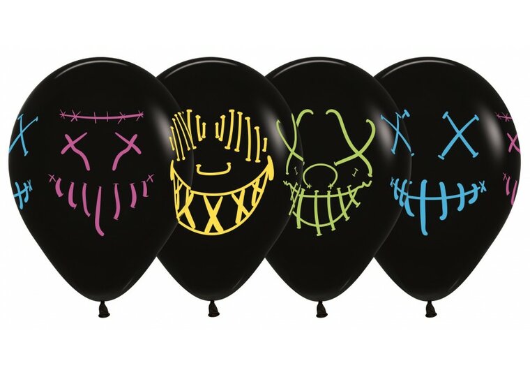 R12 - Masks Neon Ink - Black - 080