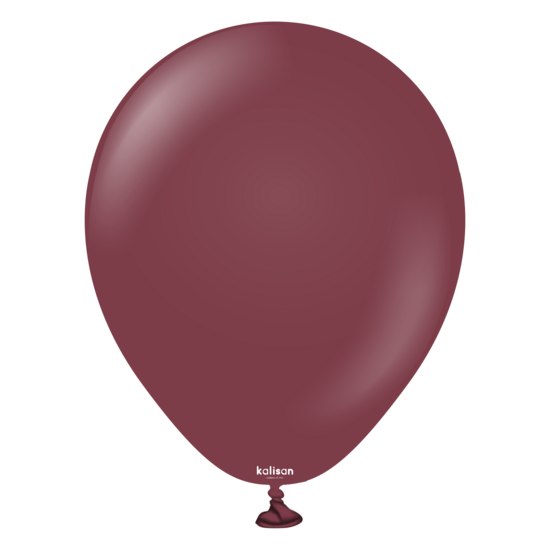 Mooideco - Kalisan Standard Burgundy - 5 inch ballonnen