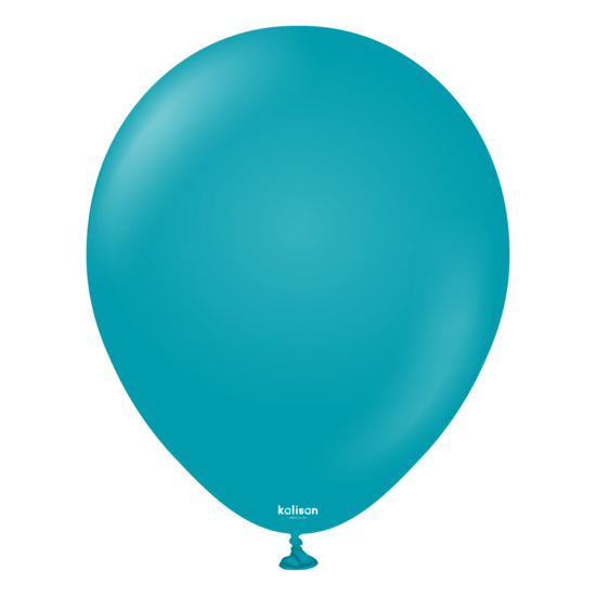 Mooideco - Kalisan Standard Turquoise blue - 24 inch ballonnen