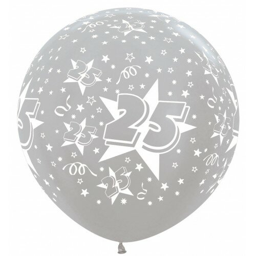 Mooideco - R36 - Number 25 - Silver 481 - Sempertex (2)