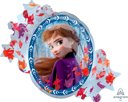 Mooideco - Anna &amp; Elsa spiegel Frozen 2 - Disney - 30 inch - P38 Anagram (1)