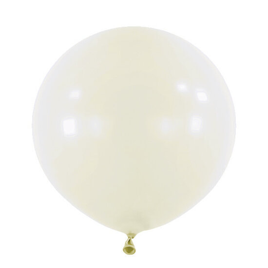 Mooideco - Standard Frosty Wit Anagram ballonnen 24 inch grote helium ballonnen