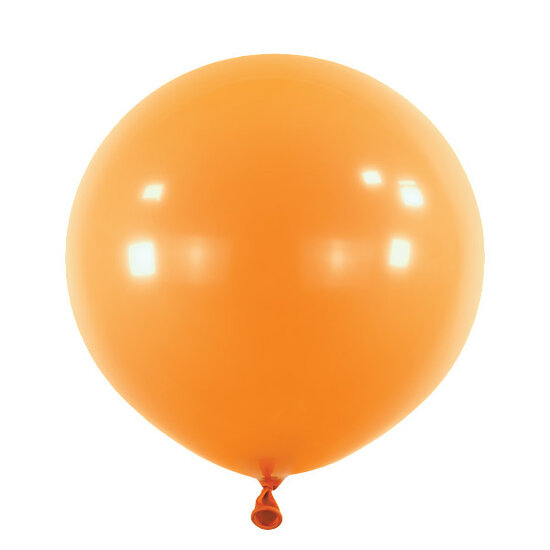 Mooideco - Standard Tangerine orange Anagram ballonnen 24 inch grote helium ballonnen