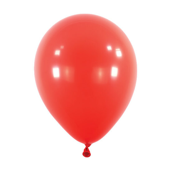 Mooideco - Standard Apple red Anagram ballonnen 5 inch