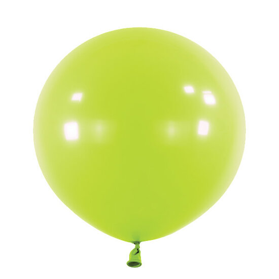 Mooideco - Fashion Kiwi Green Anagram ballonnen 24 inch grote helium ballonnen