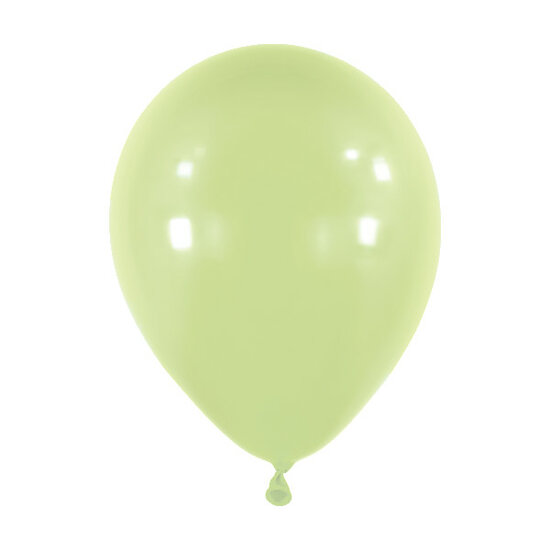 Mooideco - Fashion Sage green Anagram ballonnen 5 inch